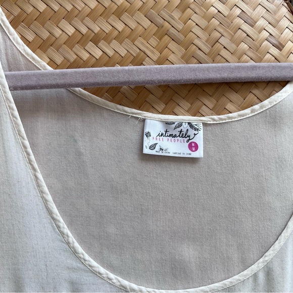 Free people voile & lace trapeze mini dress - Picture 3 of 4